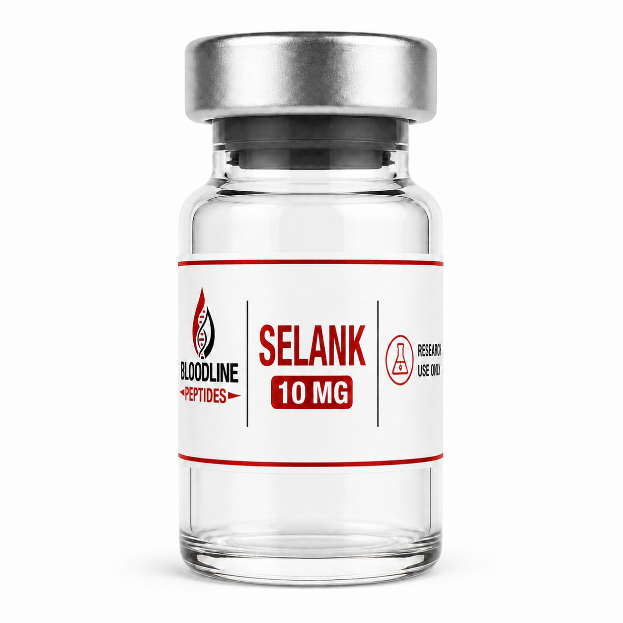 Selank 10 mg research vial